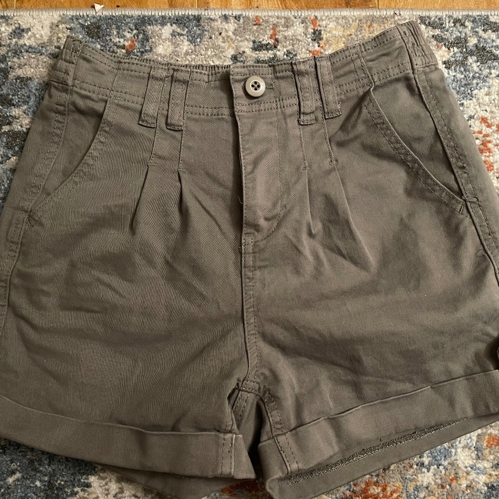 Green shorts